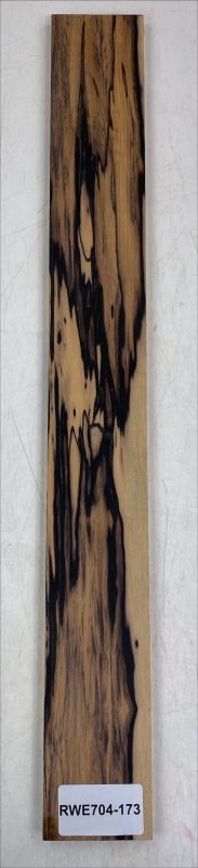 Fretboard Royal White Ebony 610x74x9mm, Unique Piece #173